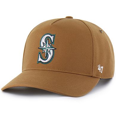 Men's Carhartt x '47 Brown Seattle Mariners Hitch Adjustable Hat