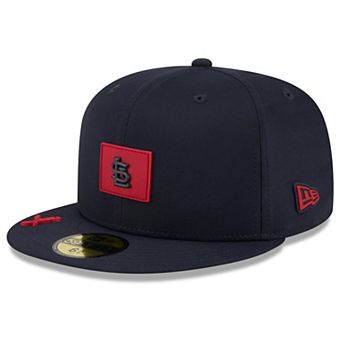 Men's New Era Navy St. Louis Cardinals 2026 Clubhouse 59FIFTY Fitted Hat
