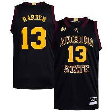 Men's adidas James Harden Black Arizona State Sun Devils Replica Swingman Jersey