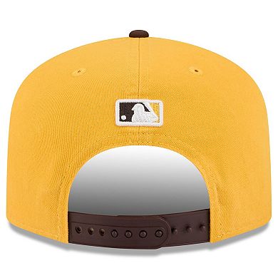 Youth New Era Gold/Brown San Diego Padres 2026 Spring Training 19TWENTY Adjustable Hat