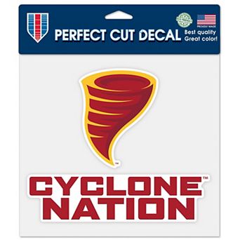 WinCraft Iowa State Cyclones 8" x 8" Perfect Cut Color Decal
