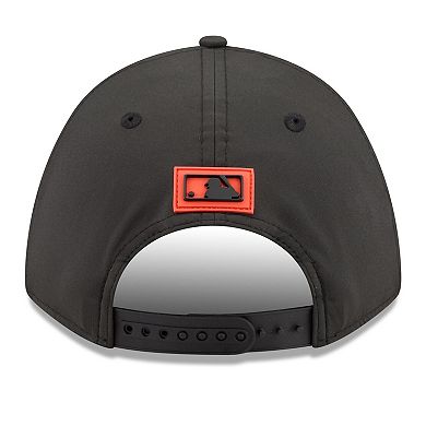 Men's New Era Black Baltimore Orioles 2026 Clubhouse 9FORTY A-Frame Adjustable Hat