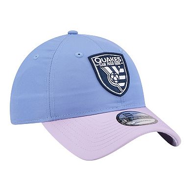 Men's New Era Light Blue San Jose Earthquakes 2026 Jersey Hook 9TWENTY Adjustable Hat