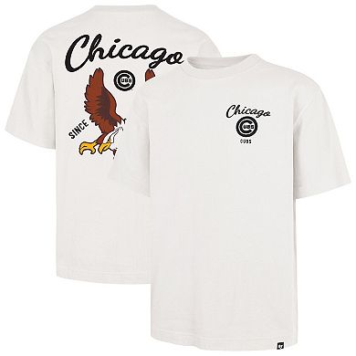 Men's '47 Cream Chicago Cubs Souvenir Eagle Foundation T-Shirt