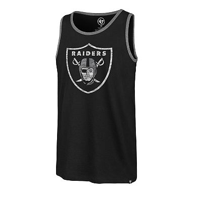 Men's '47 Black Las Vegas Raiders Premier Franklin Tank Top