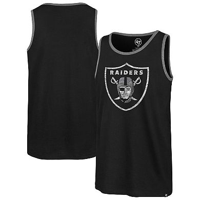 Men's '47 Black Las Vegas Raiders Premier Franklin Tank Top