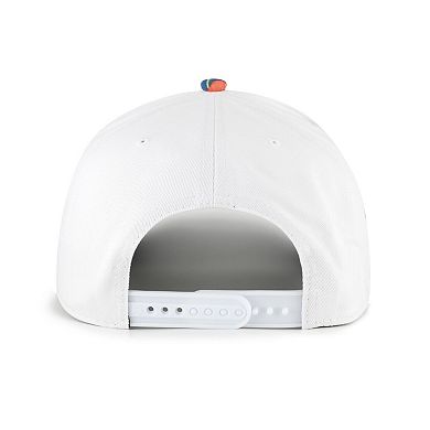 Men's '47 White/Navy Denver Broncos Beach Side Hitch Adjustable Hat