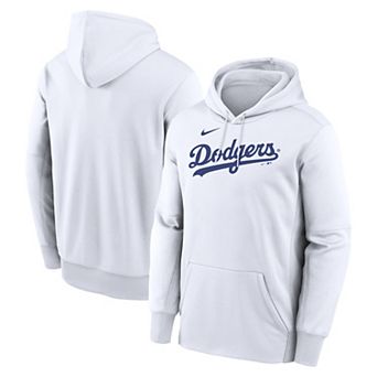 Men's Nike White Los Angeles Dodgers Club Hoodie