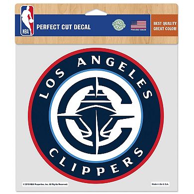WinCraft LA Clippers 8" x 8" Perfect Cut Color Decal
