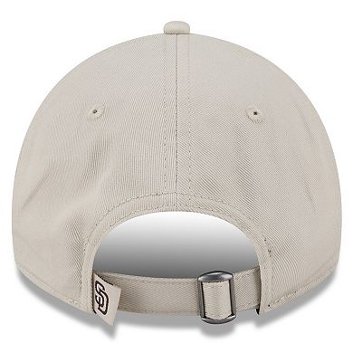 Youth New Era Stone/Brown San Diego Padres 2026 Spring Training Fan Pack Batter 9TWENTY Adjustable Hat