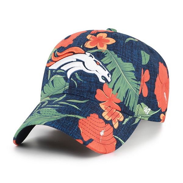 Men's '47 Navy Denver Broncos Beach Side Clean Up Adjustable Hat