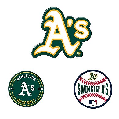 WinCraft Athletics 3-Pack Premium Fridge Magnet Set