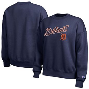 Women's Champion Athletic Navy Detroit Tigers All Star Sweatshirt