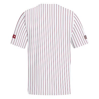 Men's adidas White Indiana Hoosiers Home Replica Baseball Jersey