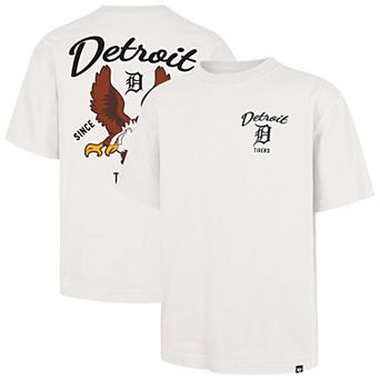 Men's '47 Cream Detroit Tigers Souvenir Eagle Foundation T-Shirt