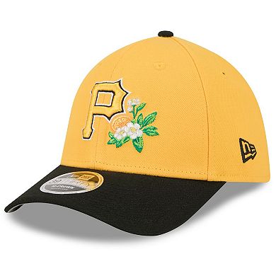 Men's New Era Gold/Black Pittsburgh Pirates 2026 Spring Training M-Crown 39THIRTY Flex Hat