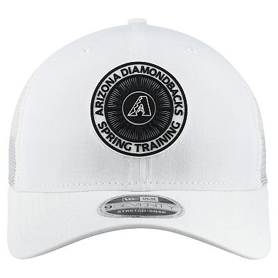 Men's New Era White Arizona Diamondbacks 2026 Spring Training Fan Pack 9SEVENTY Adjustable Trucker Hat