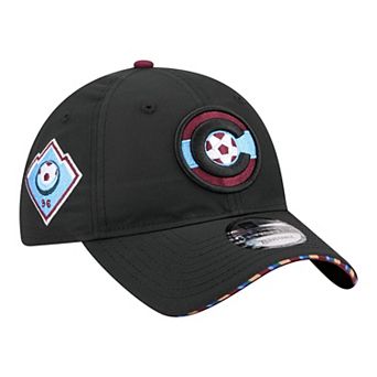 Men's New Era Black Colorado Rapids 2026 Jersey Hook 9TWENTY Adjustable Hat