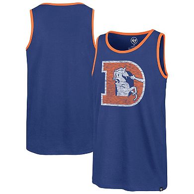 Men's '47 Royal Denver Broncos Premier Franklin Tank Top