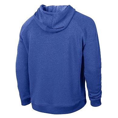 Men's Champion Royal Toronto Blue Jays Triumph Tri-Blend Raglan Hoodie