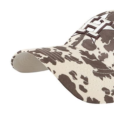 Women's '47 Natural Houston Astros Bessie Clean Up Adjustable Hat
