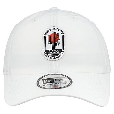 Men's New Era White San Francisco Giants 2026 Spring Training Fan Pack Icon Casual Classic Adjustable Hat