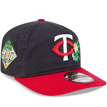 Youth New Era Navy/Red Minnesota Twins 2026 Spring Training 19TWENTY Adjustable Hat