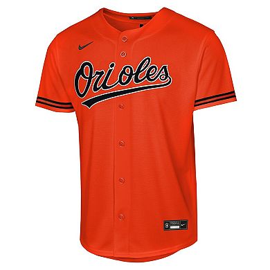 Youth Nike Orange Baltimore Orioles Alternate 2 Replica Jersey