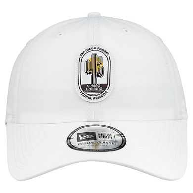 Men's New Era White San Diego Padres 2026 Spring Training Fan Pack Icon Casual Classic Adjustable Hat