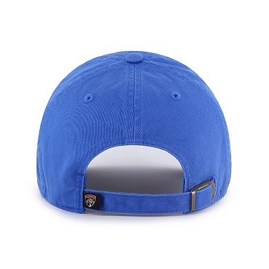Men's '47 Blue Florida Panthers Logo Clean Up Adjustable Hat