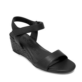 Aerosoles Wel Women's Open Toe Wedge Sandals