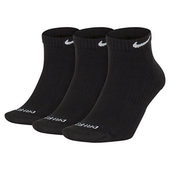 Women's Nike 3-Pack Everyday Plus Cushioned Training Low Cut Socks