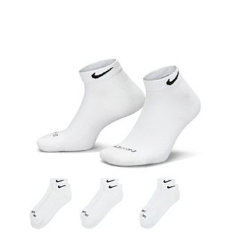 Women's Nike 3-Pack Everyday Plus Cushioned Training Low Cut Socks