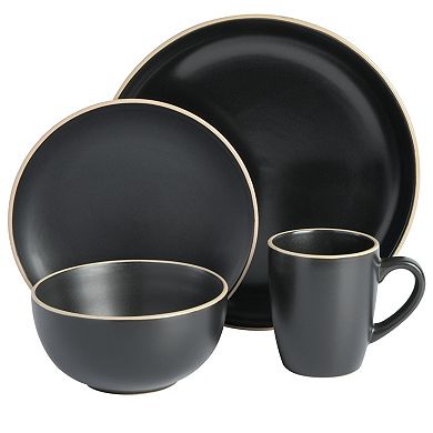 Gibson Home Rockaway 32 Piece Dinnerware Set