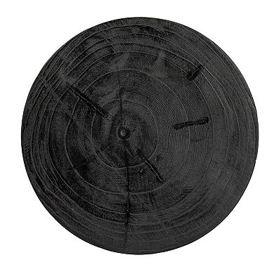 Hello Honey Paulownia Wood Carved Stool