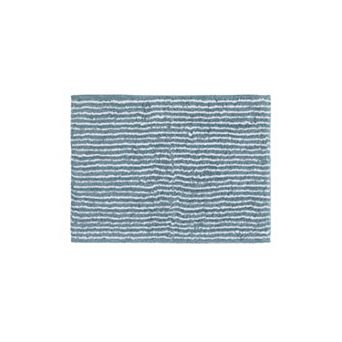 Urban Loft 100% Cotton, Non-Skid, Pinstripe Bath Mat