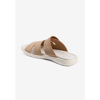 Comfortview Women's The Lark Water Friendly Slip On Sandal