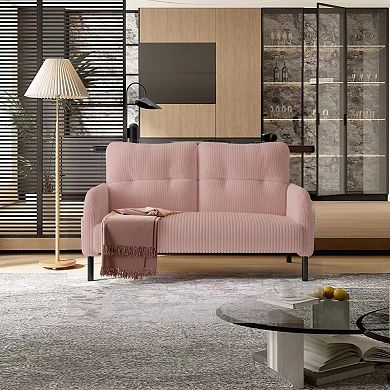 Merax Corduroy Sofa Loveseat