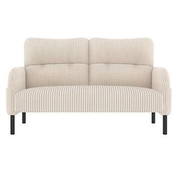 Merax Corduroy Sofa Loveseat
