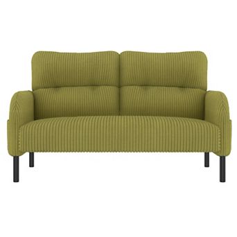 Merax Corduroy Sofa Loveseat