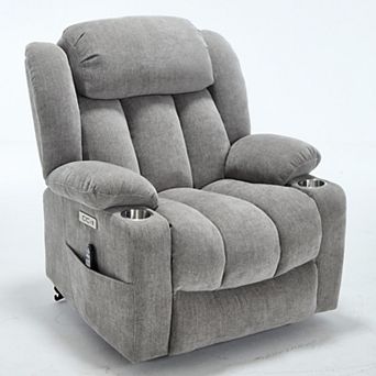 Merax Power Lift Recliner Chair with Massage and Heat for Elderly