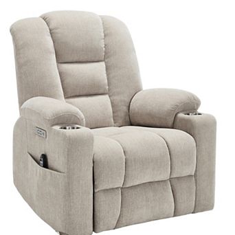 Merax Power Lift Recliner Chair with Massage and Heat for Elderly