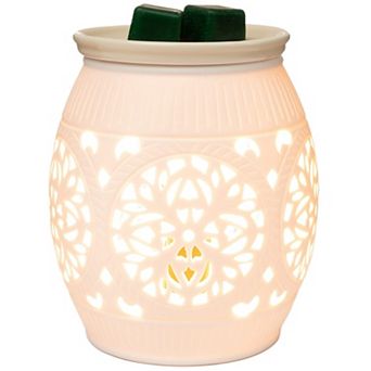 Boho Chic Wax Warmer: Flame-Free, Long-Lasting Fragrance, Easy Cleanup, Pair with Scented Melts