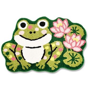 Cute Animal Bathroom Mat: Soft Plush, Non-Slip, Quick Dry, Machine Washable, 19.7"x29.5"