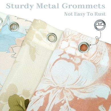 Boho Patchwork Shower Curtain: 100% Polyester, Waterproof, Easy Install, 72x72 Inches