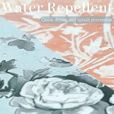 Boho Patchwork Shower Curtain: 100% Polyester, Waterproof, Easy Install, 72x72 Inches