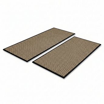 Non Skid Kitchen Rugs Set Washable Absorbent for Sink and Floor