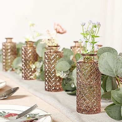 Glass Bud Vases 20 Pack: Elegant Mini Vases for Home Decor, Table Centerpieces, and Creative DIY