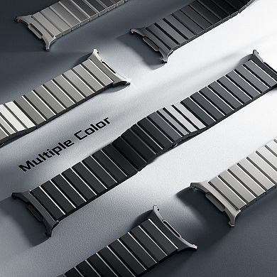 Aerospace-Grade Titanium Band for Samsung Galaxy Watch Ultra 47mm - DLC coated, 24mm width