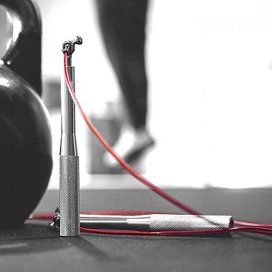 Speed Rope Set & Fitness Adjustable, Durable, High-Speed Jumping with Easy Double Under